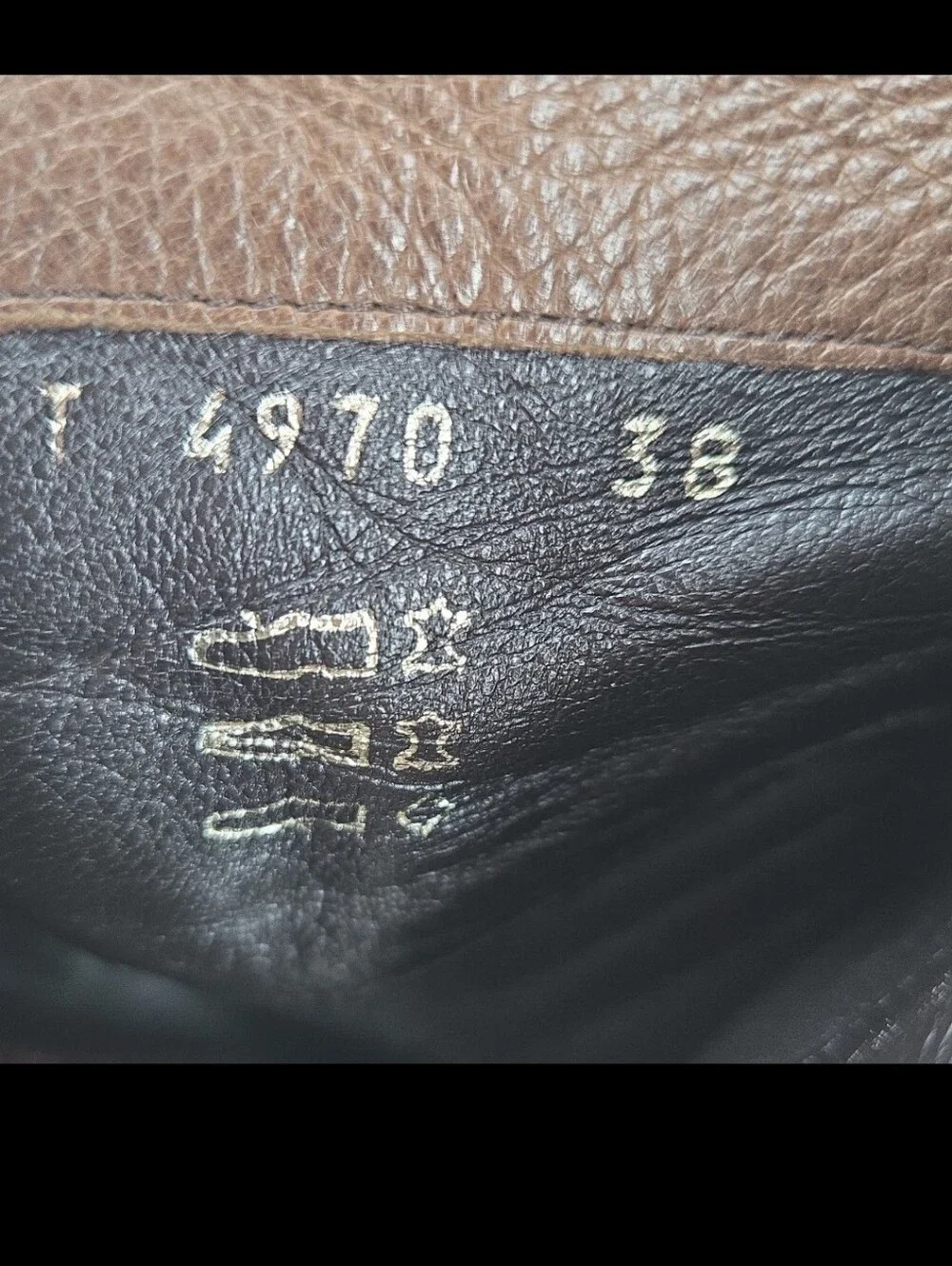 Prada Brown Leather Wedge Ankle Boots - Picture 10 of 12